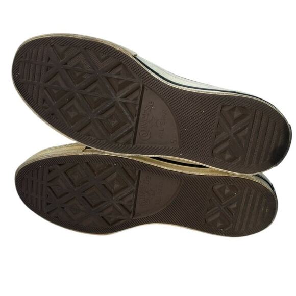 Converse Chuck 70 All Star White Leather Hi-Tops Mens Size 5 Womens Size 7 - Picture 6 of 9